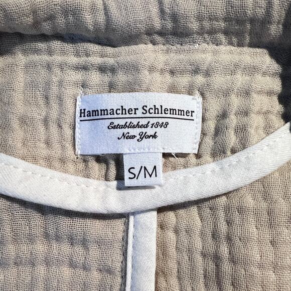 Hammacher Schlemmer Top Soft Touch Turkish Cotton Gauze Kimono Cardigan Capsule - Picture 5 of 6